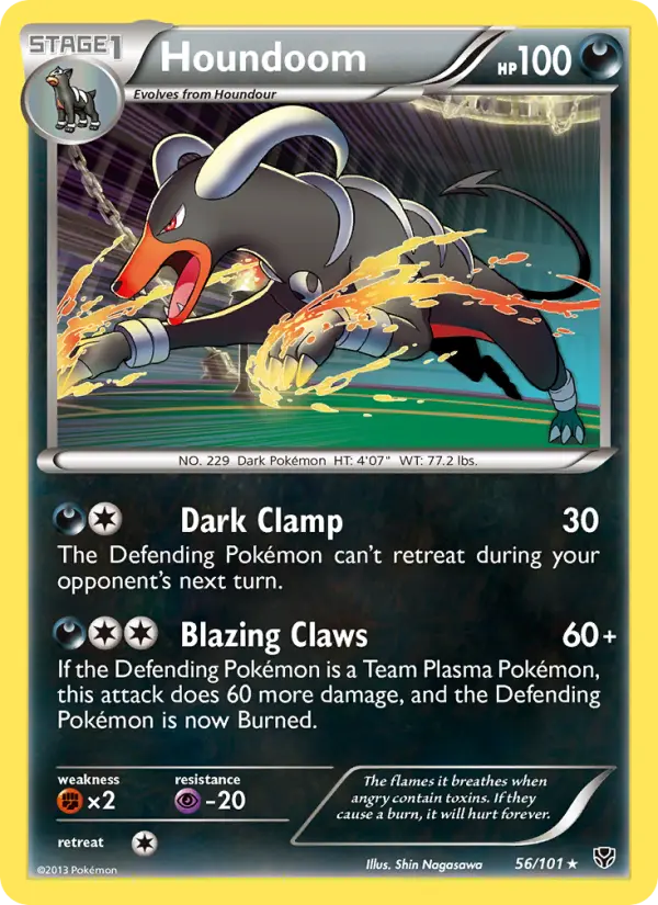 Houndoom, Plasma Blast 56