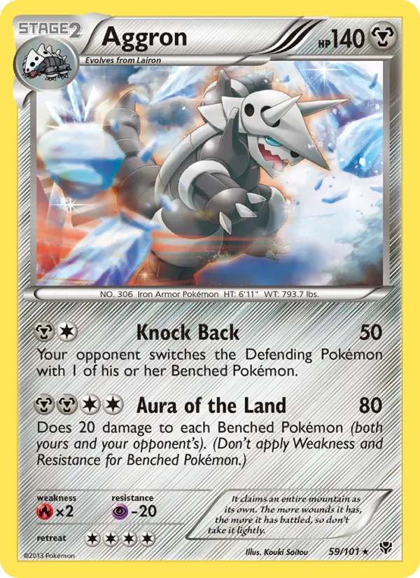 Aggron, Plasma Blast 59