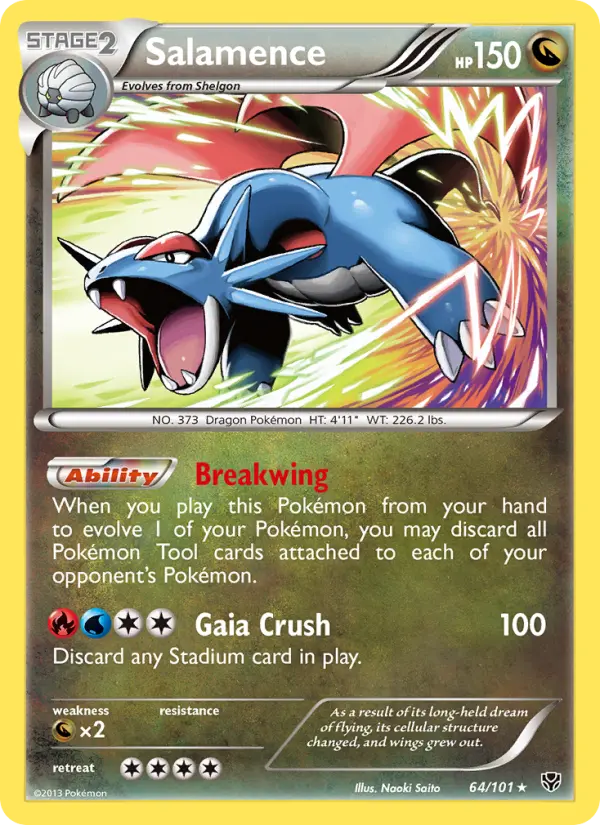 Salamence, Plasma Blast 64