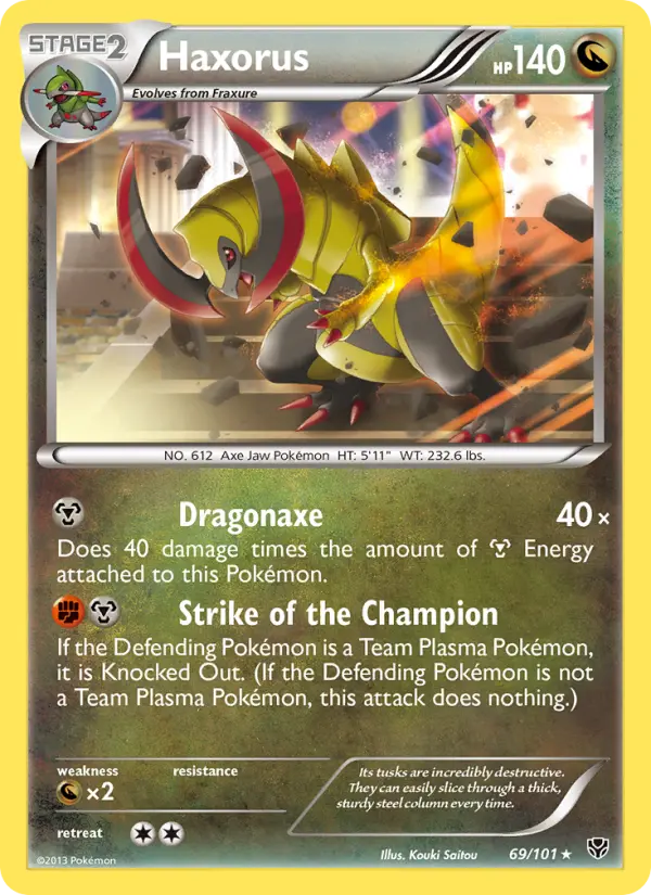 Haxorus, Plasma Blast 69