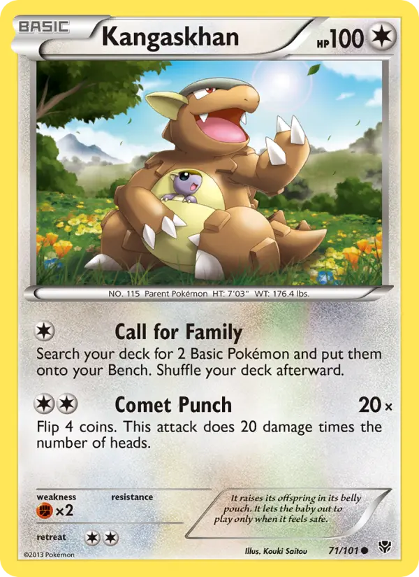 Kangaskhan, Plasma Blast 71