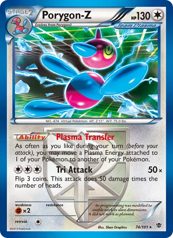 Porygon-Z, Plasma Blast 74