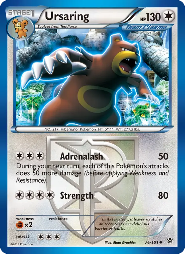 Ursaring, Plasma Blast 76