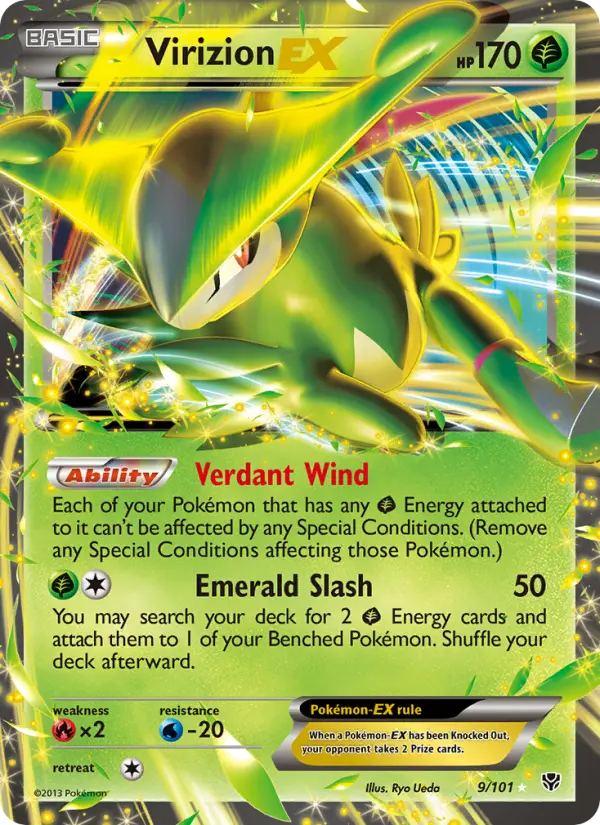 Virizion-EX, Plasma Blast 9