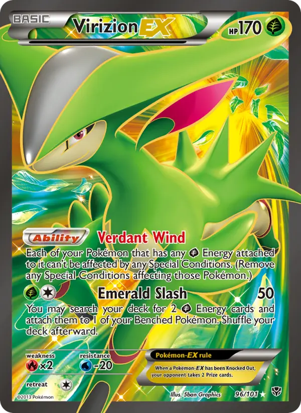 Virizion-EX, Plasma Blast 96