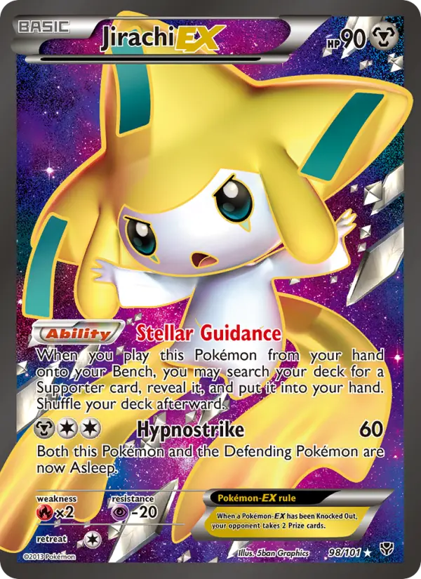 Jirachi-EX, Plasma Blast 98