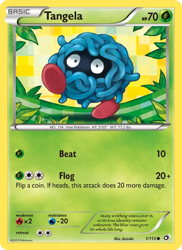 Tangela, Legendary Treasures 1