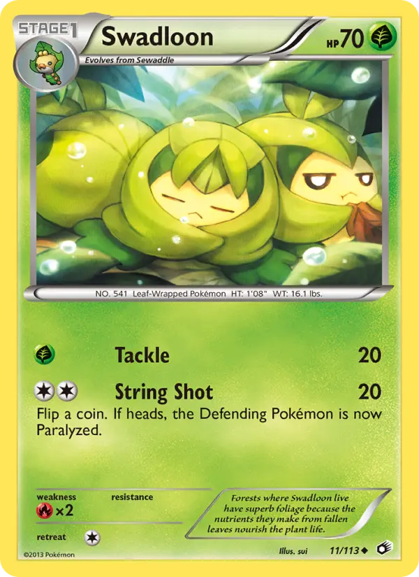 Swadloon, Legendary Treasures 11