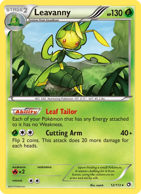 Leavanny, Legendary Treasures 12