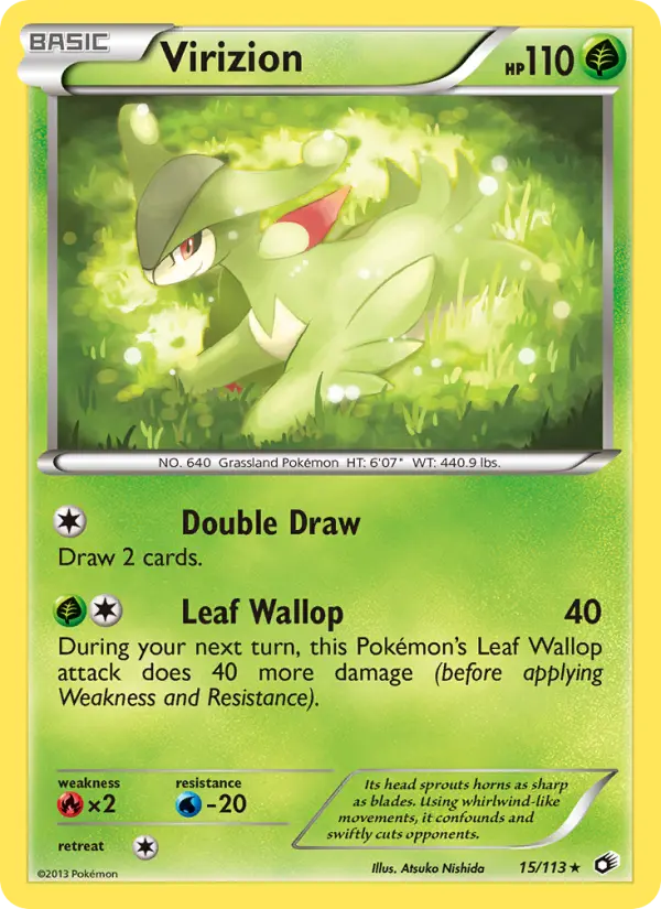 Virizion, Legendary Treasures 15