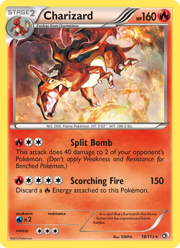 Charizard, Legendary Treasures 19