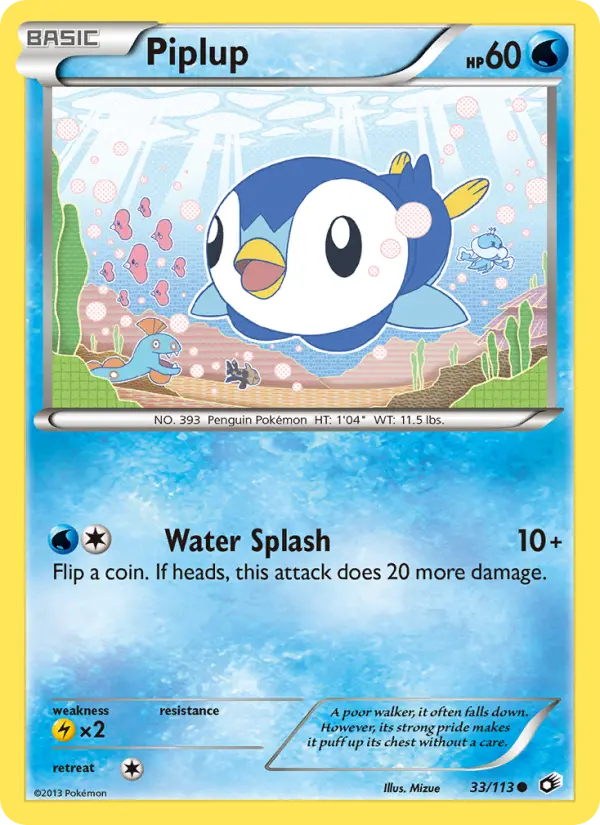 Piplup, Legendary Treasures 33