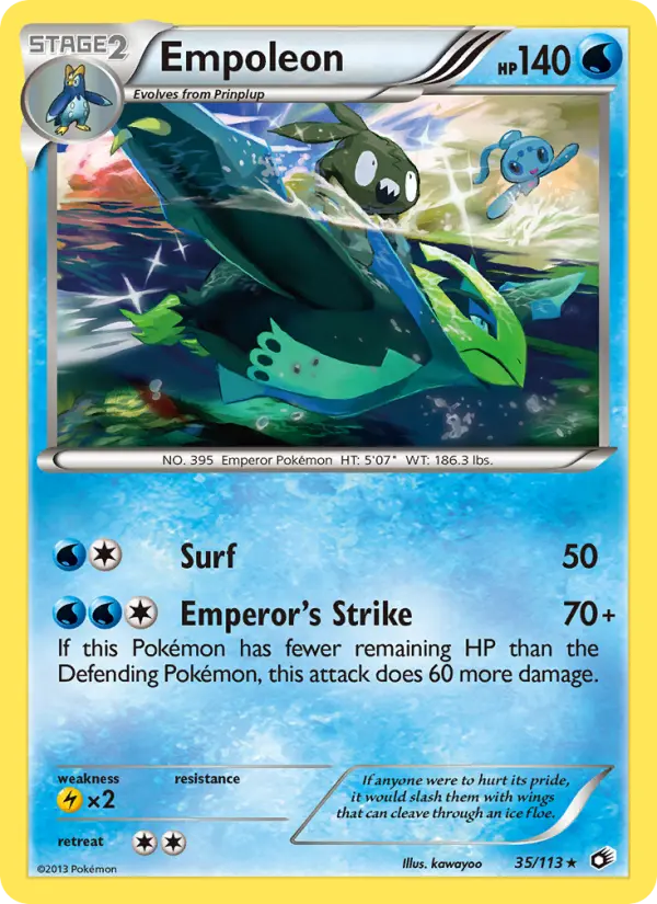 Empoleon, Legendary Treasures 35