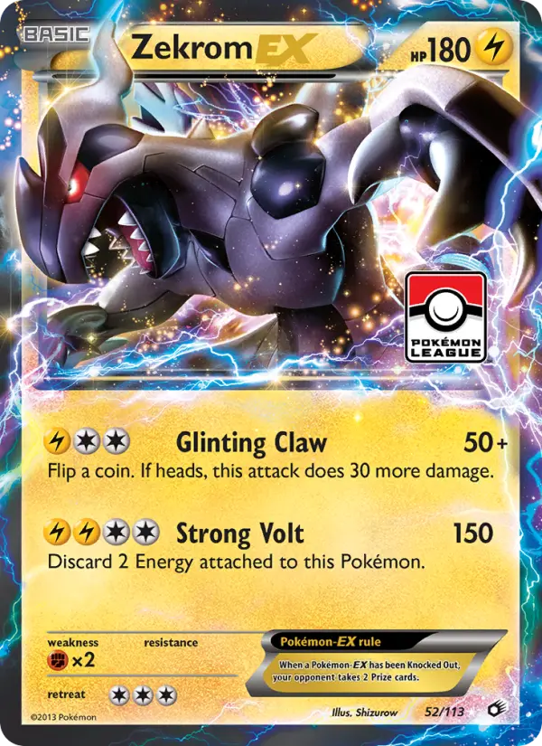Zekrom-EX, Legendary Treasures 52