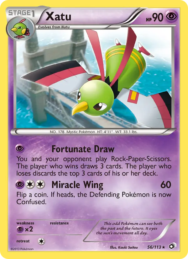 Xatu, Legendary Treasures 56