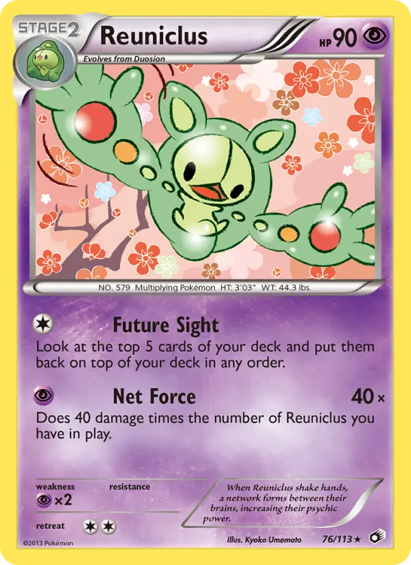 Reuniclus, Legendary Treasures 76