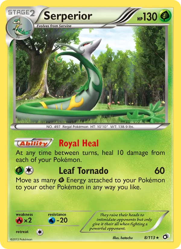 Serperior, Legendary Treasures 8