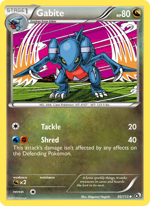 Gabite, Legendary Treasures 95
