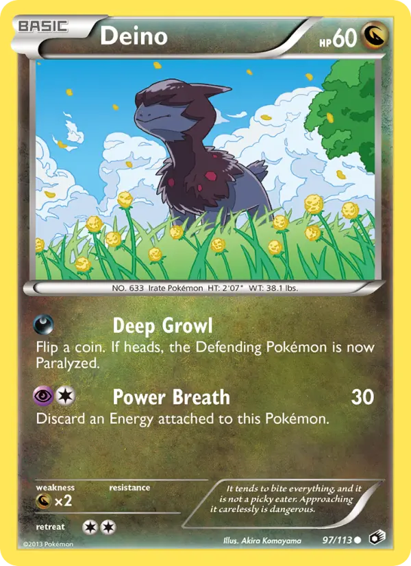 Deino, Legendary Treasures 97