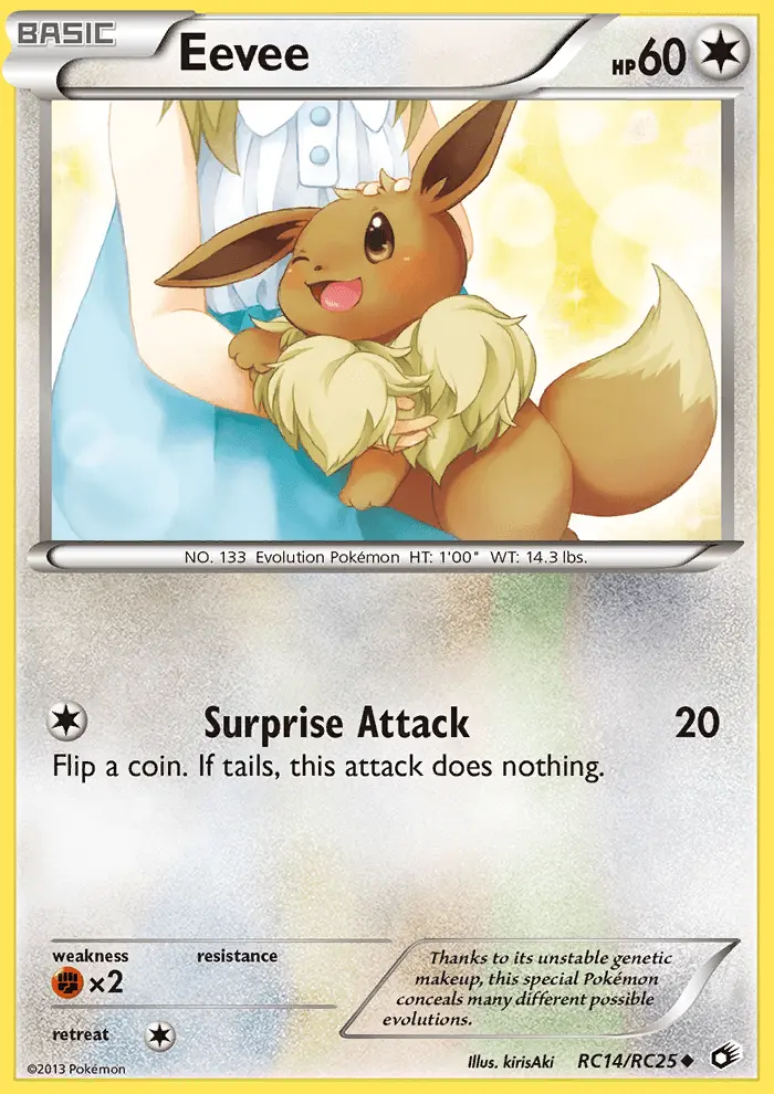 Eevee, Legendary Treasures RC14