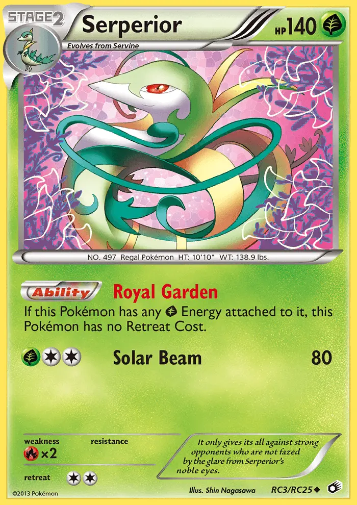 Serperior, Legendary Treasures RC3