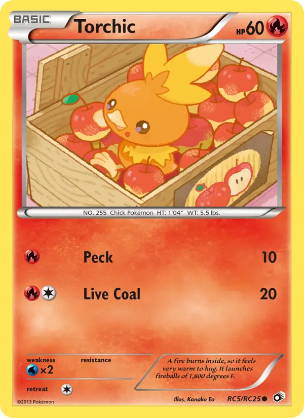 Torchic, Legendary Treasures RC5