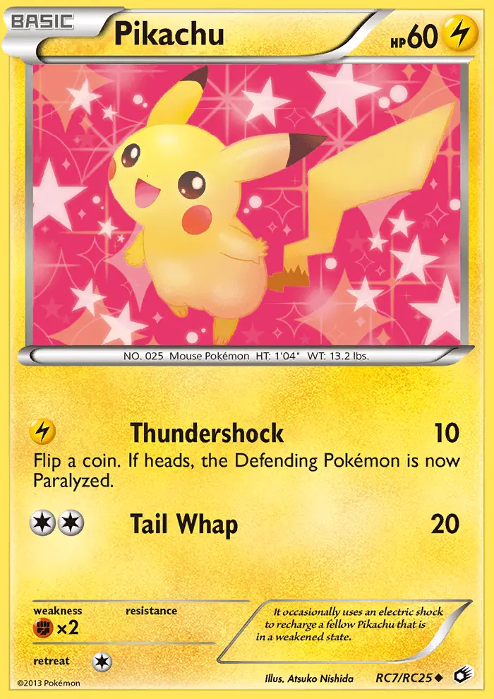 Pikachu, Legendary Treasures RC7