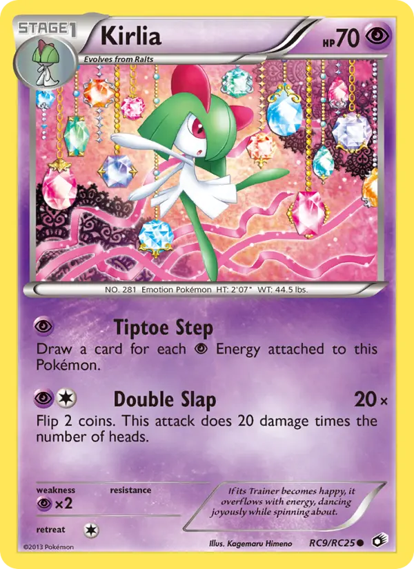 Kirlia, Legendary Treasures RC9