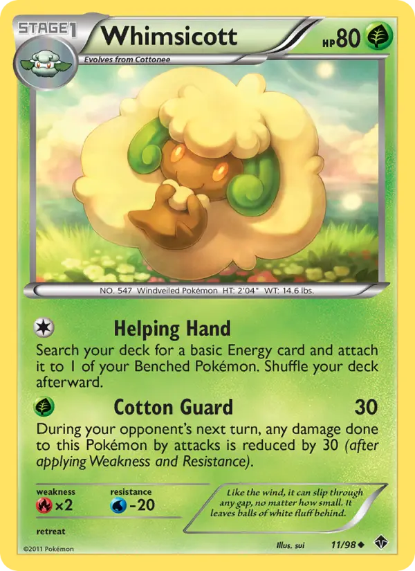 Whimsicott, Emerging Powers 11