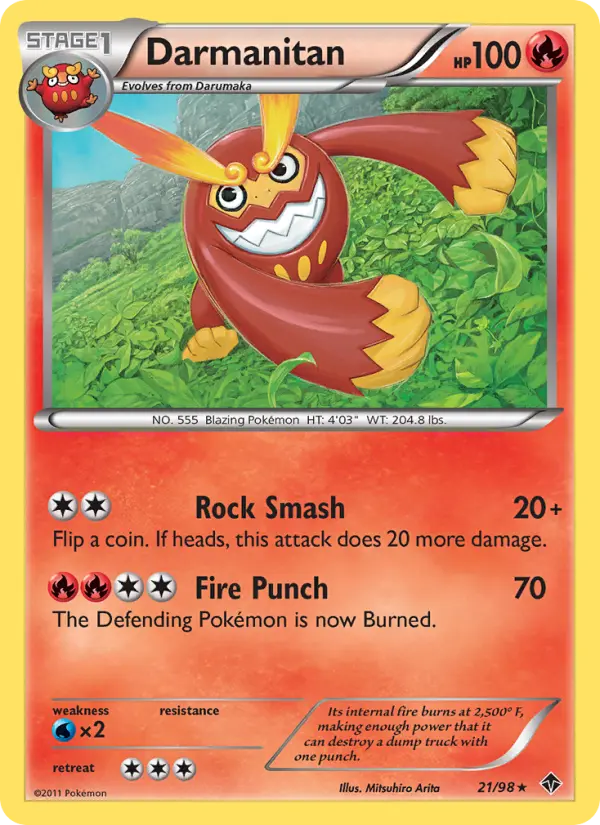 Darmanitan, Emerging Powers 21