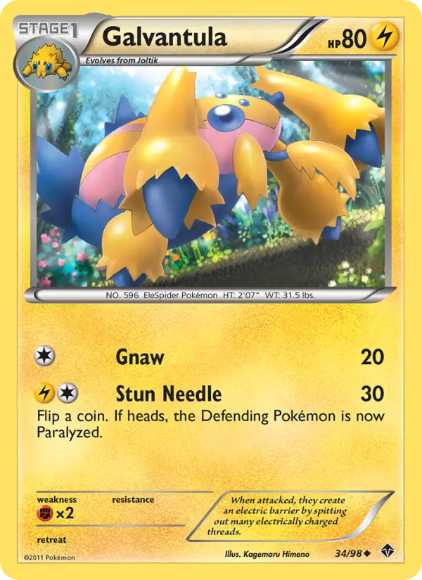 Galvantula, Emerging Powers 34