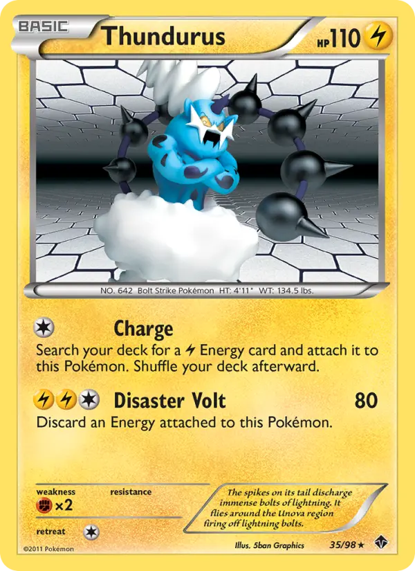 Thundurus, Emerging Powers 35