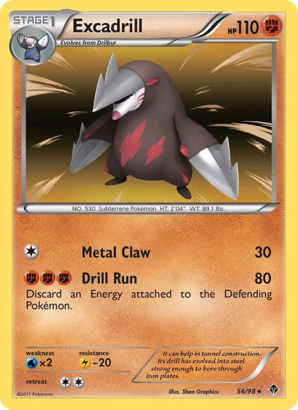 Excadrill, Emerging Powers 56
