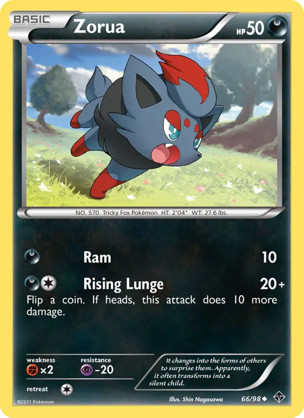 Zorua, Emerging Powers 66