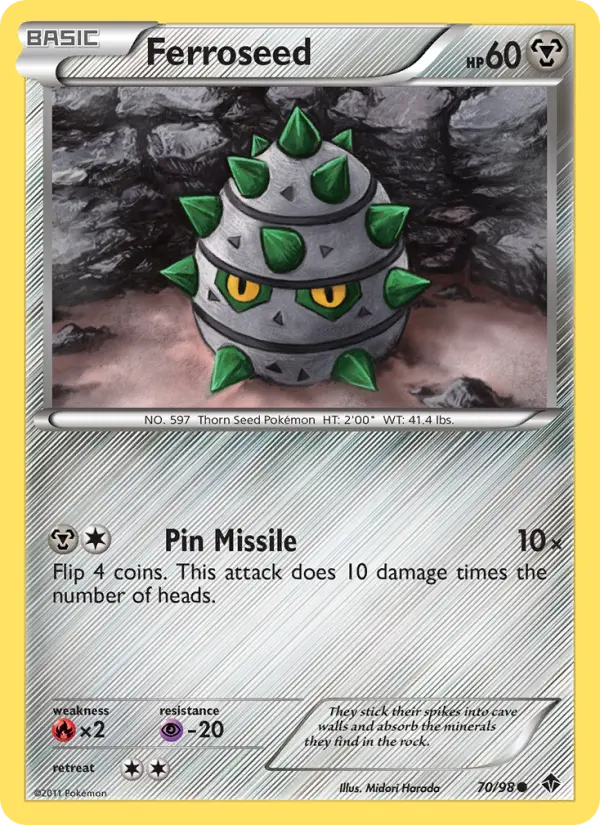 Ferroseed, Emerging Powers 70