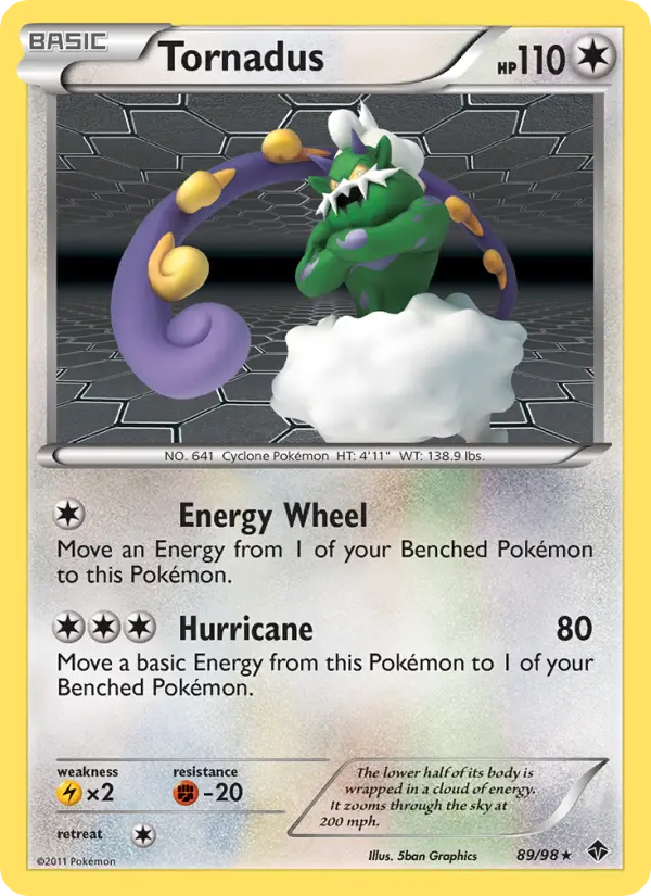 Tornadus, Emerging Powers 89