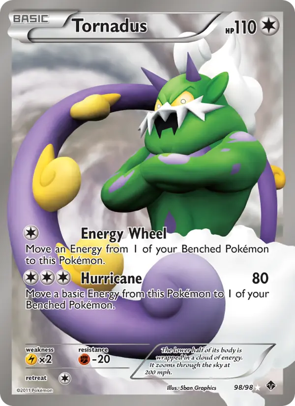 Tornadus, Emerging Powers 98