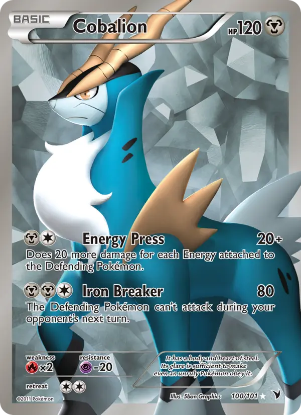 Cobalion, Noble Victories 100