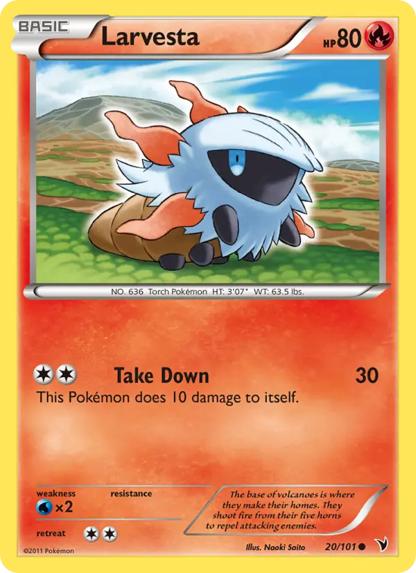 Larvesta, Noble Victories 20
