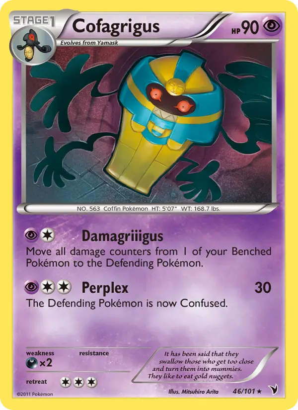 Cofagrigus, Noble Victories 46