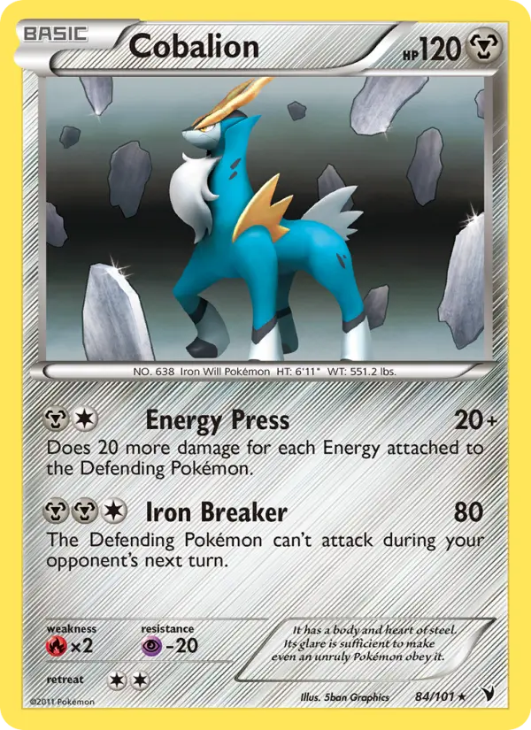 Cobalion, Noble Victories 84