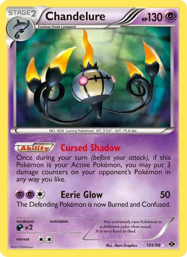 Chandelure, Next Destinies 101