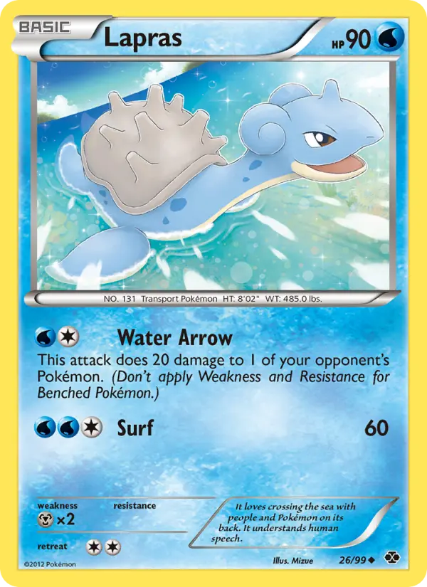 Lapras, Next Destinies 26