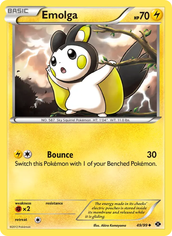 Emolga, Next Destinies 49