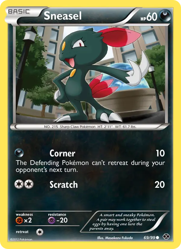 Sneasel, Next Destinies 69