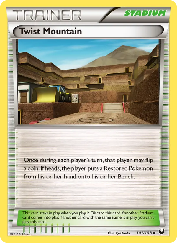 Twist Mountain, Dark Explorers 101