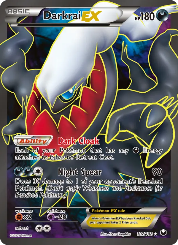 Darkrai-EX, Dark Explorers 107