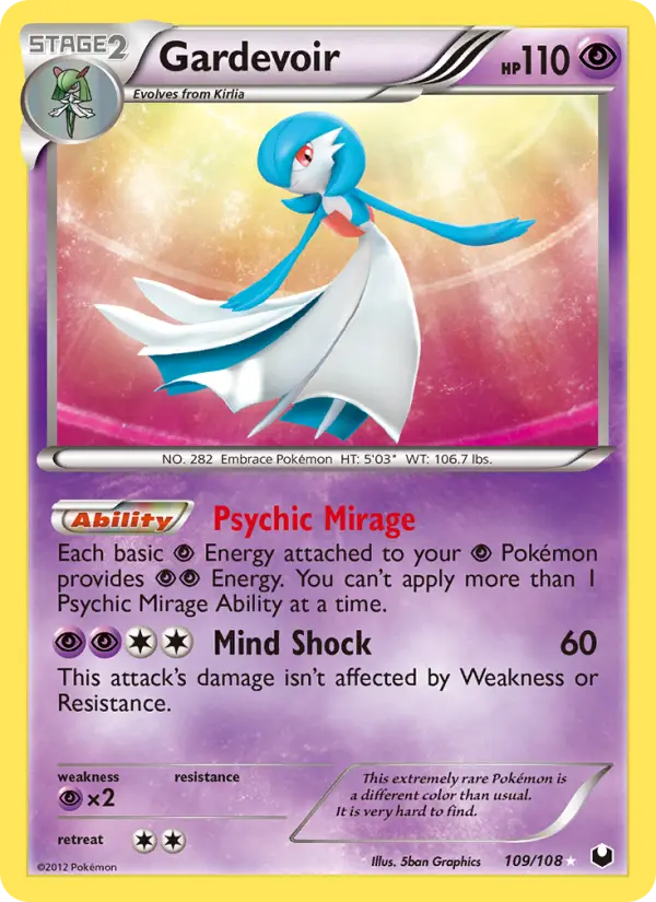 Gardevoir, Dark Explorers 109