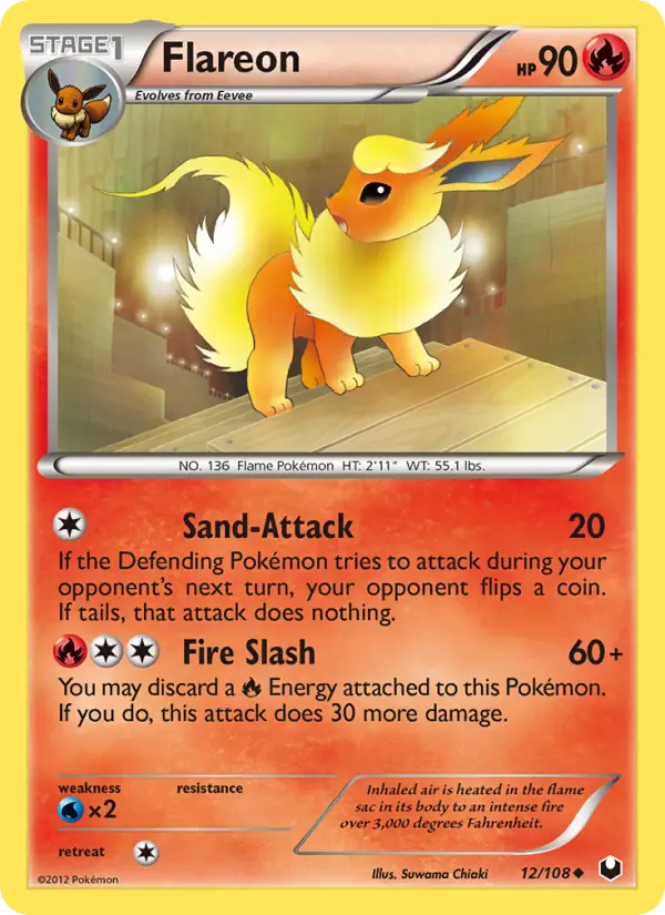 Flareon, Dark Explorers 12