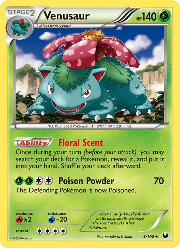 Venusaur, Dark Explorers 3
